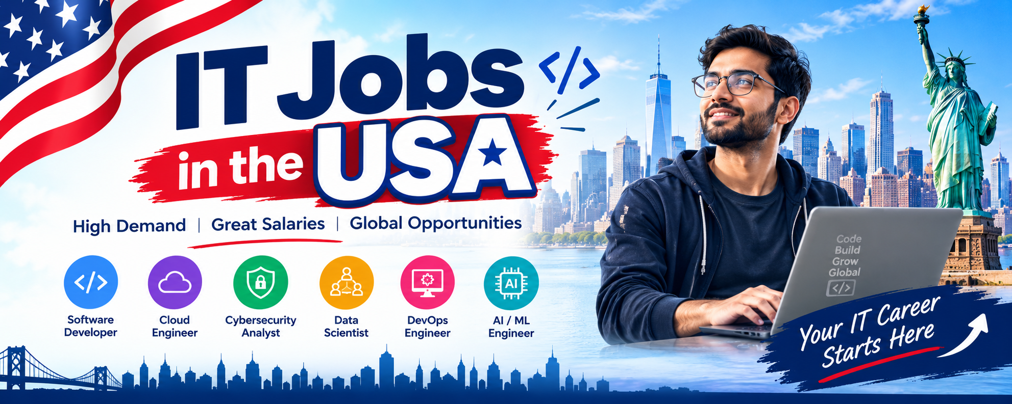 IT Jobs in the USA: In-Demand Careers, Skills and Qualifications